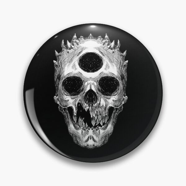 Item preview, Skull inktober designed and sold by Purrfecty.