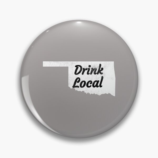 Item preview, Distressed Oklahoma Drink Local Design designed and sold by Angela Mello.