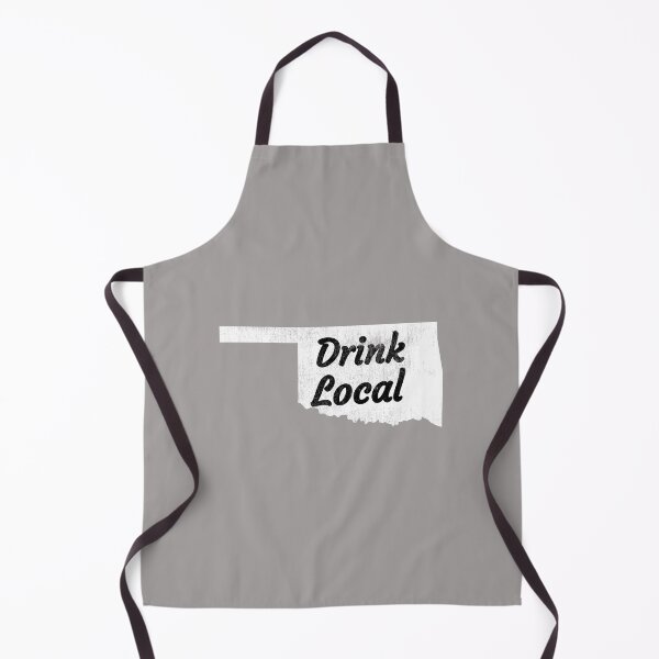 Item preview, Distressed Oklahoma Drink Local Design designed and sold by Angela Mello.
