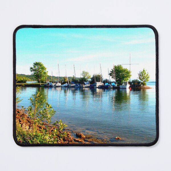 Item preview, Boats at lake Starnberg designed and sold by angel1.