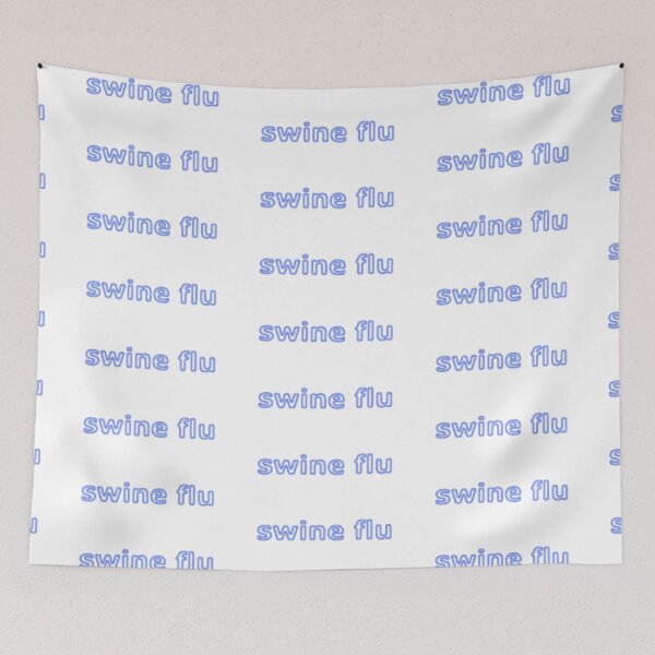 Item preview, Swine Flu Blue White designed and sold by Henrik Lehnerer.