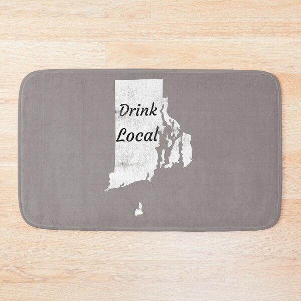 Item preview, Distressed Rhode Island Drink Local Design designed and sold by Angela Mello.