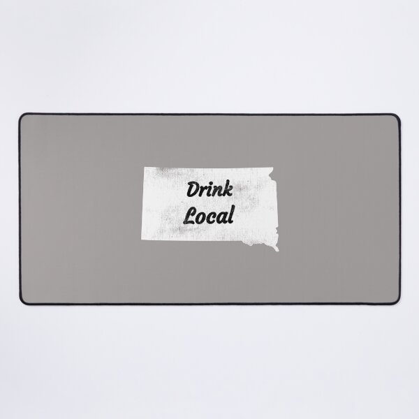 Item preview, Distressed South Dakota Drink Local Design designed and sold by Angela Mello.