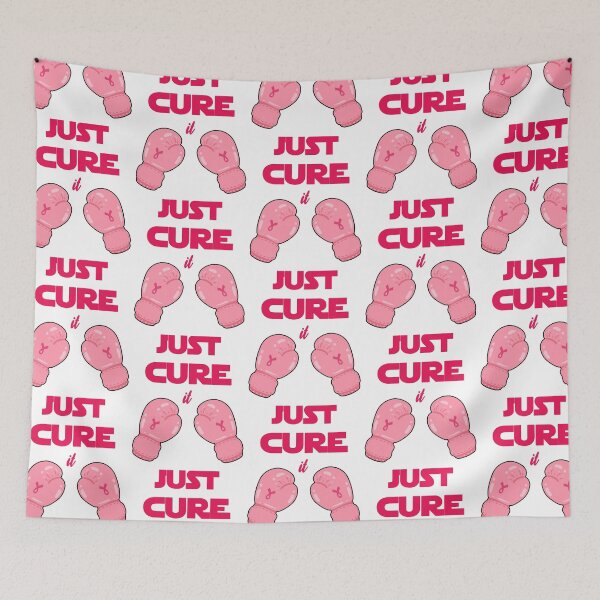 Item preview, just cure it october we wear pink  support Breast cancer Awareness cute gift for your  daughter, wife, grandma, women, anyone fighting Breast cancer designed and sold by ELPRONTO-DESIGN.