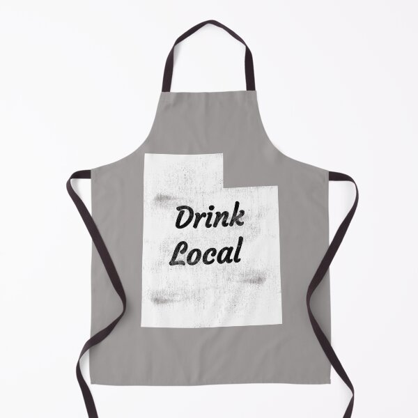 Item preview, Distressed Utah Drink Local Design designed and sold by Angela Mello.