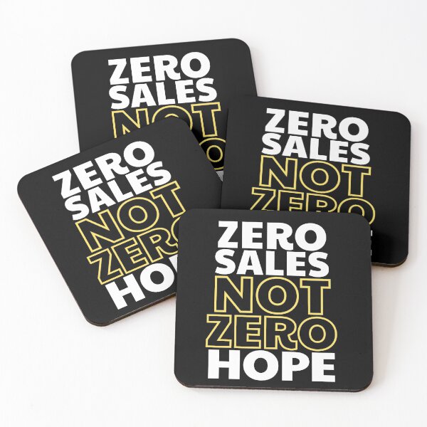 Item preview, Zero Sales Not Zero Hope designed and sold by Ahmer Qureshi.