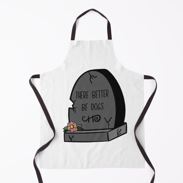 Item preview, There better be dogs gravestone - traditional tattoo designed and sold by morganbethdraws.