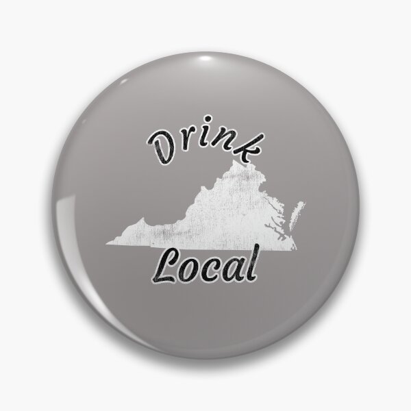 Item preview, Distressed Virginia Drink Local Design designed and sold by Angela Mello.
