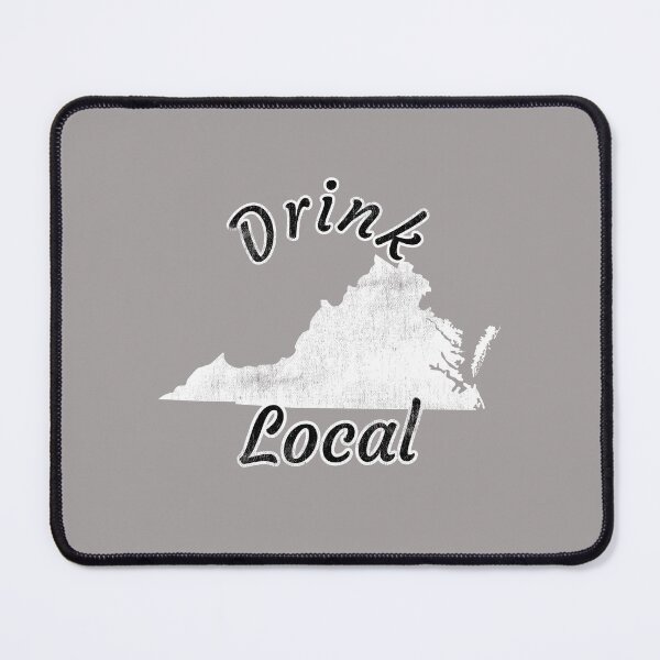 Item preview, Distressed Virginia Drink Local Design designed and sold by Angela Mello.
