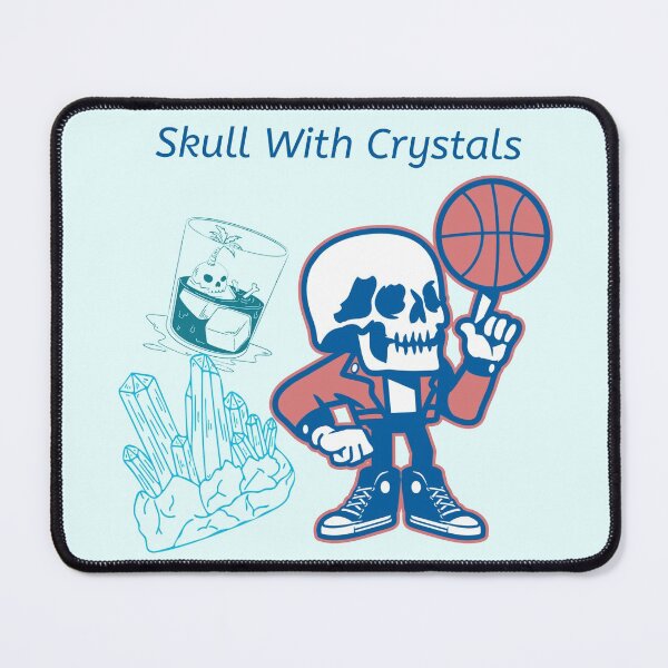 Item preview, Skull With Crystals designed and sold by Yasmine Mohammed.