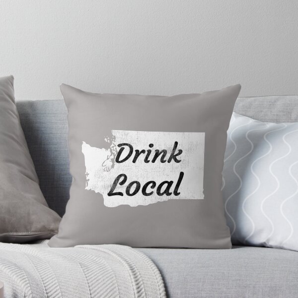 Artikelvorschau, Distressed Washington Drink lokales Design entworfen und verkauft von Angela Mello.