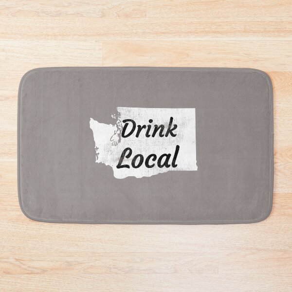 Item preview, Distressed Washington Drink Local Design designed and sold by Angela Mello.