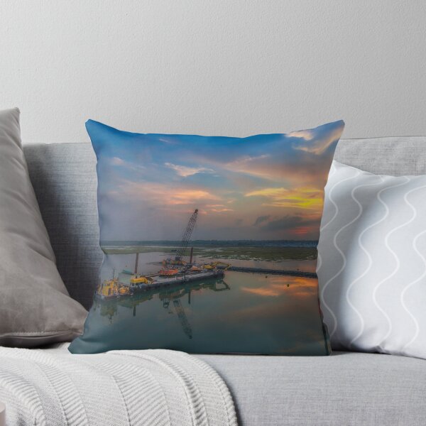 Item preview, Lymington River Sunset designed and sold by manateevoyager.