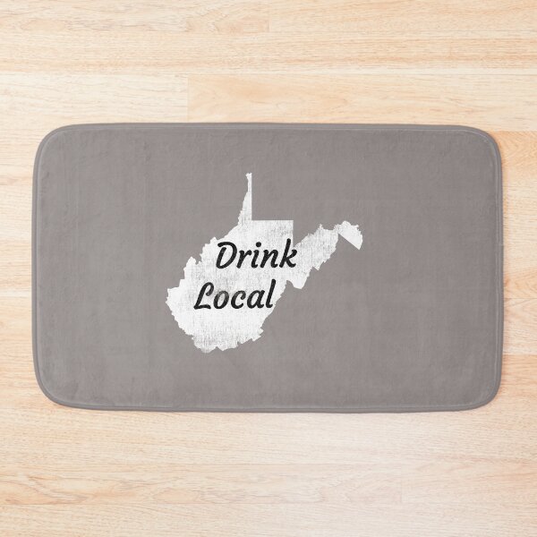 Item preview, Distressed West Virginia Drink Local Design designed and sold by Angela Mello.