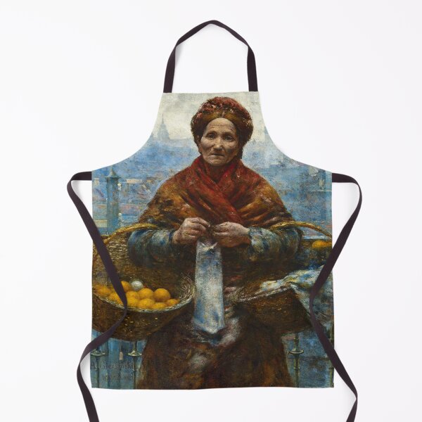 Item preview, Jewish Woman Selling Oranges by Aleksander Gierymski (1880) designed and sold by allhistory.