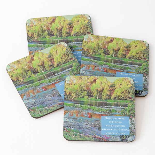 Item preview, River Mystery Image and Poem designed and sold by KnutsonKr8tions.