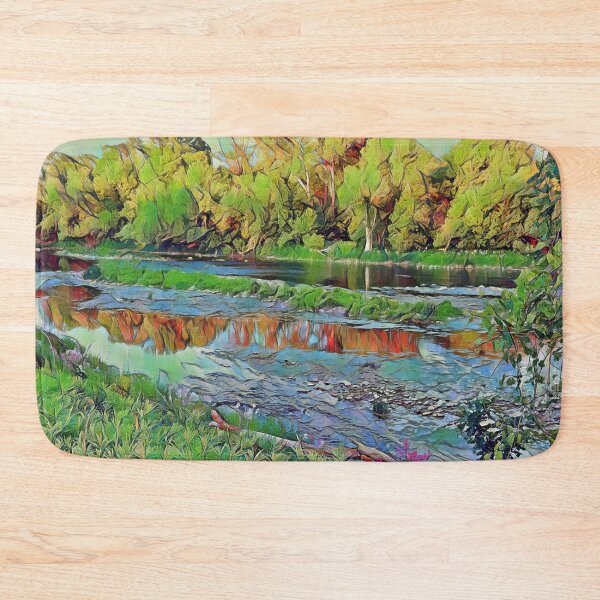 Item preview, River Mystery Image and Poem designed and sold by KnutsonKr8tions.