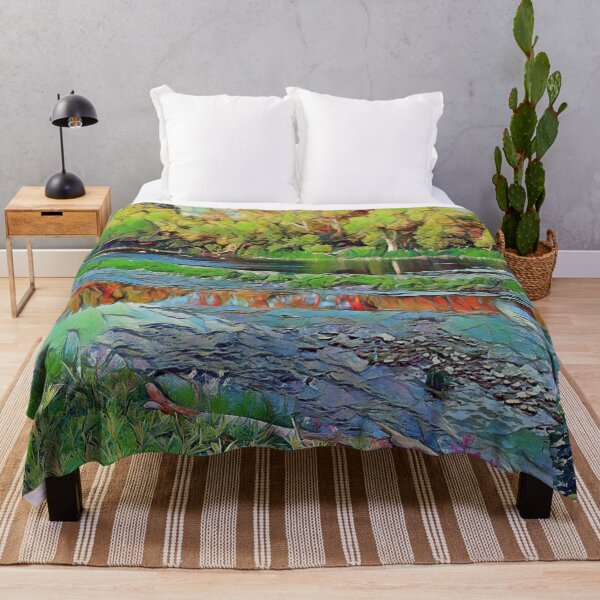 Item preview, River Mystery Image and Poem designed and sold by KnutsonKr8tions.