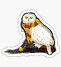 Pegatina Hedwig el búho