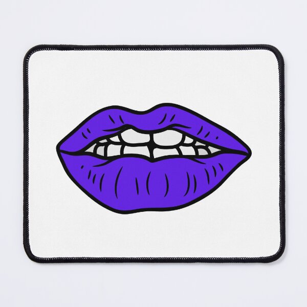 Item preview, labios violetas, mascarilla designed and sold by REDMONIR.