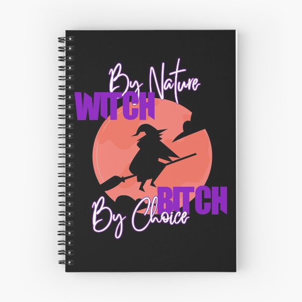 Item preview,  Witch By Nature Bitch By Choice - Funny Halloween Witch Lovers designed and sold by SdForce.