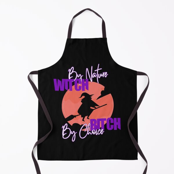 Item preview, Witch By Nature Bitch By Choice - Funny Halloween Witch Lovers designed and sold by SdForce.