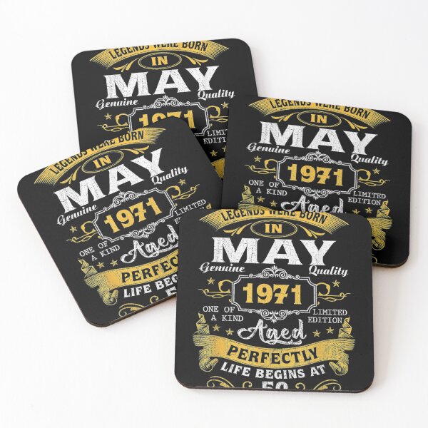 Item preview, Legends Born In May 1971 50th Birthday 50 Years Old designed and sold by TrumpshiAnei.