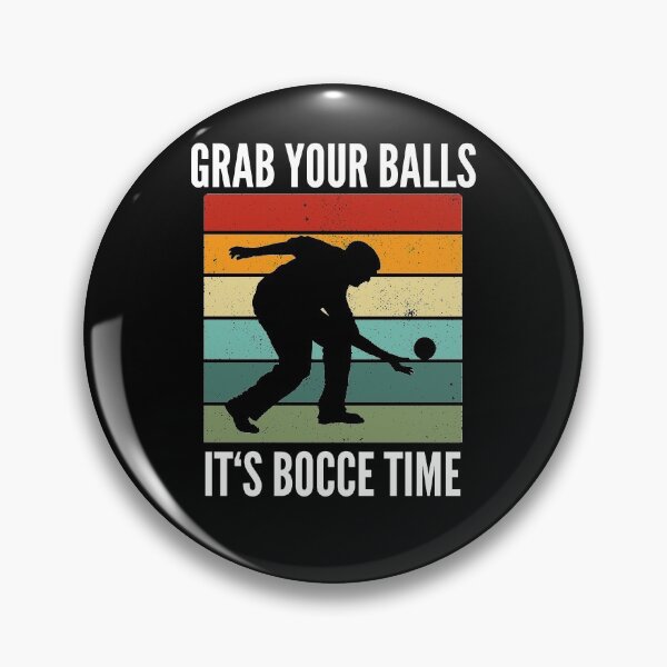 Item preview, Funny Bocce Balls Player-Boules Team designed and sold by Club7Studios.