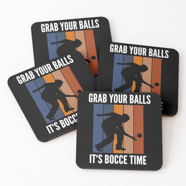 Item preview, Funny Bocce Balls Player-Boules Team designed and sold by Club7Studios.