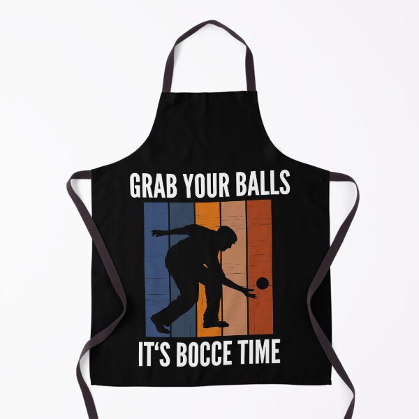 Item preview, Funny Bocce Balls Player-Boules Team designed and sold by Club7Studios.