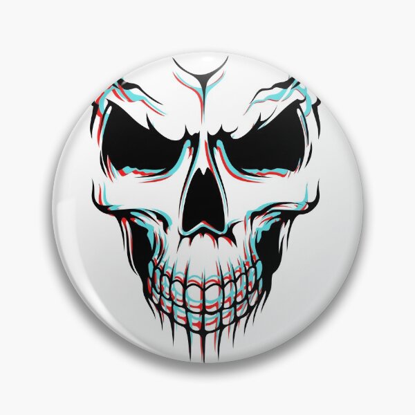 Item preview, Skull trippy designed and sold by thedaydreamingunicorn.