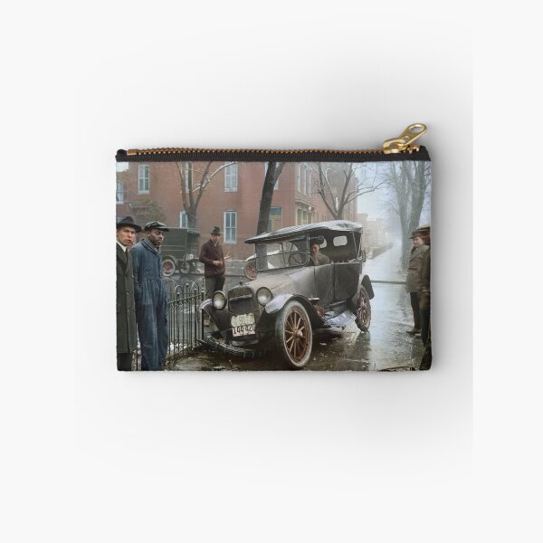 Item preview, Auto Wreck in Washington DC, 1921. Colorized designed and sold by Sanna Dullaway.
