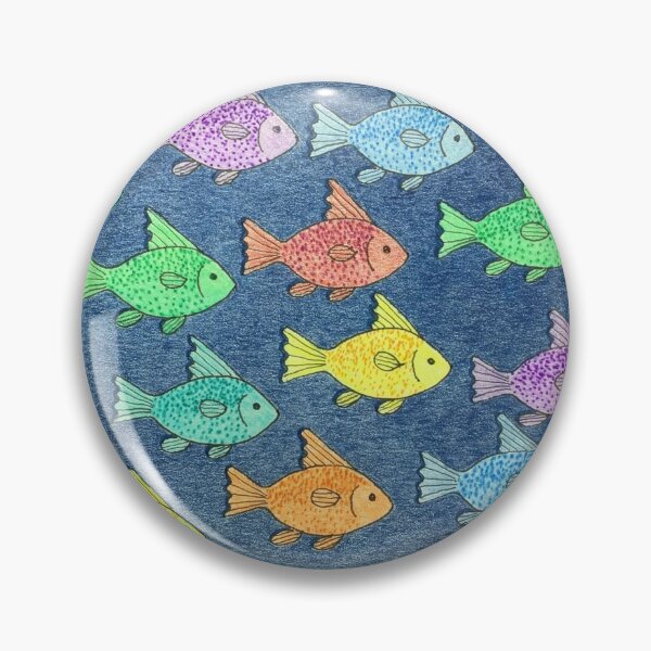 Item preview, Fish School (rainbow colors) designed and sold by mandyk8.