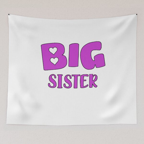 Item preview, Big Sister T Shirt Merch Clothes designed and sold by thebeardedscot.