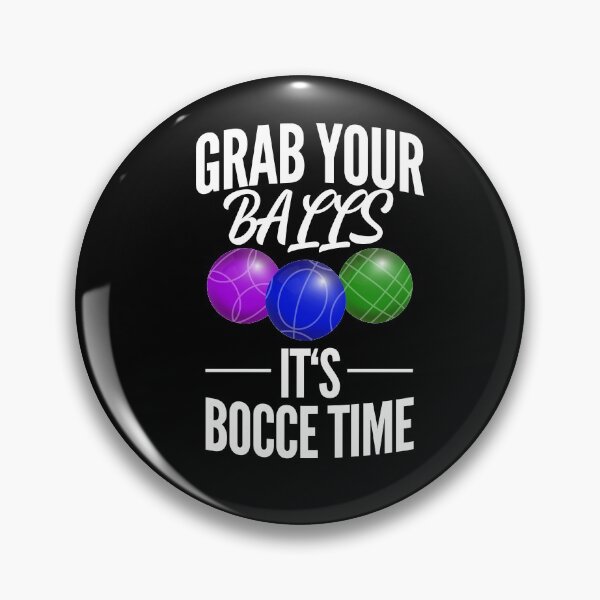 Item preview, Funny Bocce Balls Player-Boules Team designed and sold by Club7Studios.