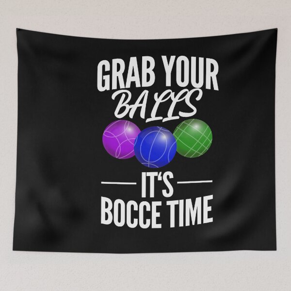 Item preview, Funny Bocce Balls Player-Boules Team designed and sold by Club7Studios.