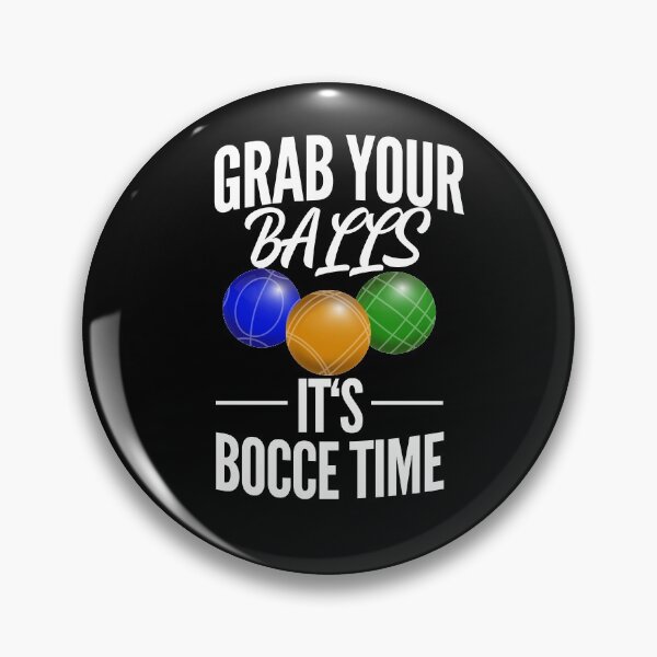 Item preview, Funny Bocce Balls Player-Boules Team designed and sold by Club7Studios.