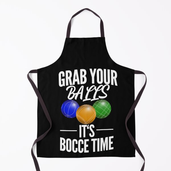 Item preview, Funny Bocce Balls Player-Boules Team designed and sold by Club7Studios.