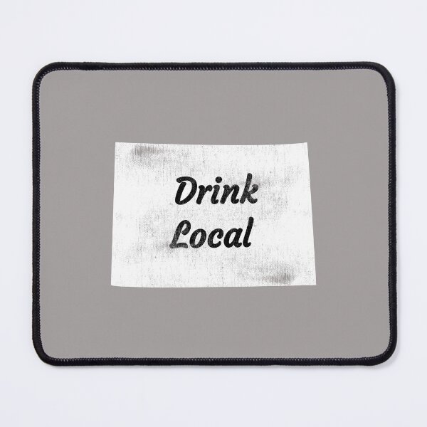 Item preview, Distressed Wyoming Drink Local Design designed and sold by Angela Mello.