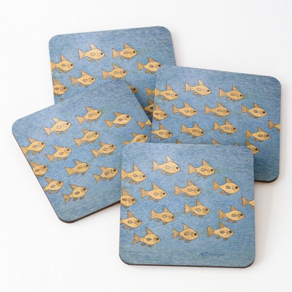 Item preview, School of Gold Fish designed and sold by mandyk8.