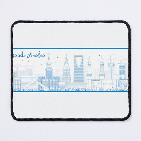 Item preview, Saudi Arabia skyline  designed and sold by graphyart.