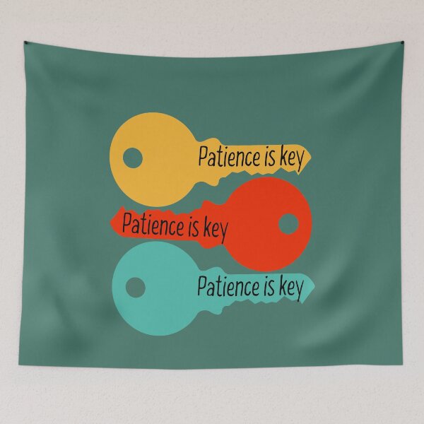 Item preview, Patience is key designed and sold by Boleirov.