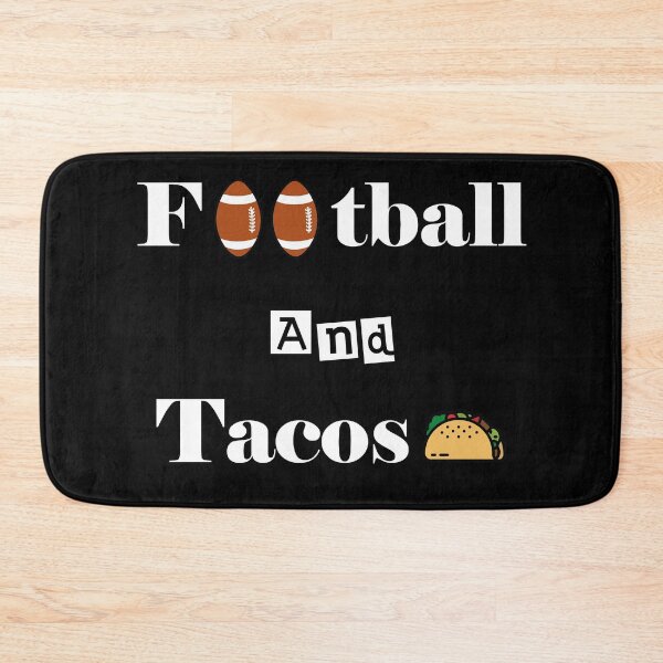 Item preview, Football And Tacos Black designed and sold by MDGamer777.