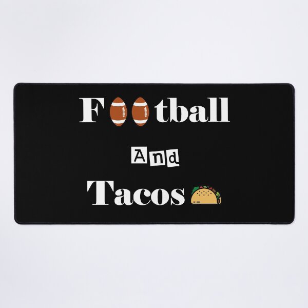 Item preview, Football And Tacos Black designed and sold by MDGamer777.