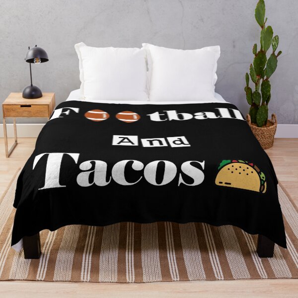 Item preview, Football And Tacos Black designed and sold by MDGamer777.