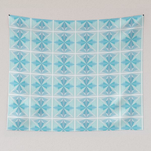 Item preview, Arctic Low polygon Triangle pattern designed and sold by Artystico  ⭐⭐⭐⭐⭐.