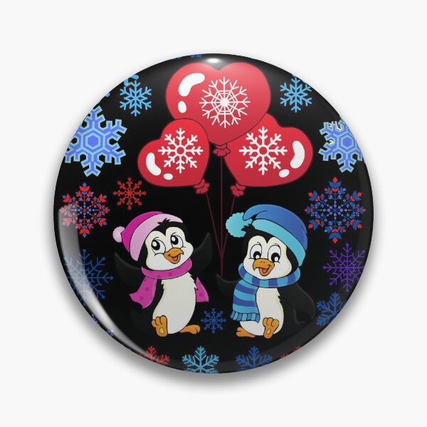 Item preview, PENGUINS BALLOONS CHRISTMAS   designed and sold by WoodburyLake.