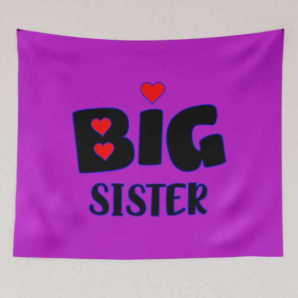 Item preview, Big Sister T Shirt Merch Clothes designed and sold by thebeardedscot.