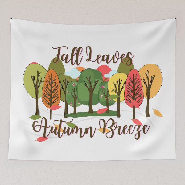 Item preview, Fall Leaves Autumn Breeze designed and sold by ArtbyLeahAlexis.