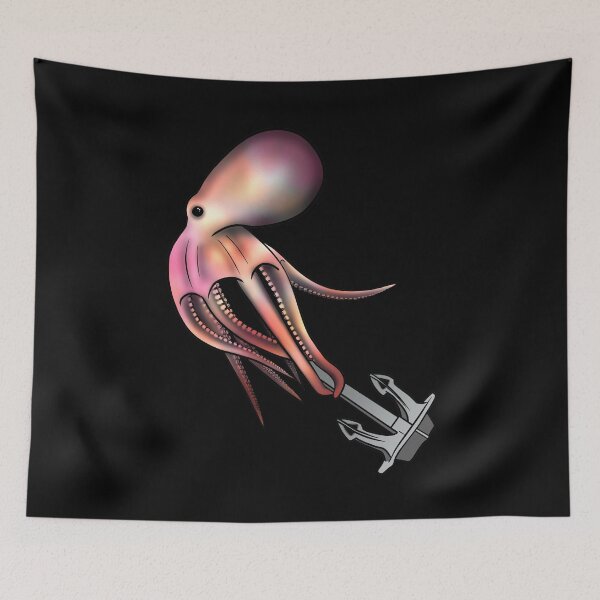 Artikelvorschau, Octopus with Anchor entworfen und verkauft von AuraWalker1.